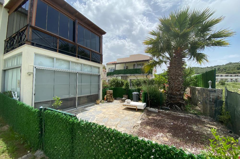 Bodrum Havalimanına Yakın Satılık Havuzlu Site İçinde Bahçe Katı Daire