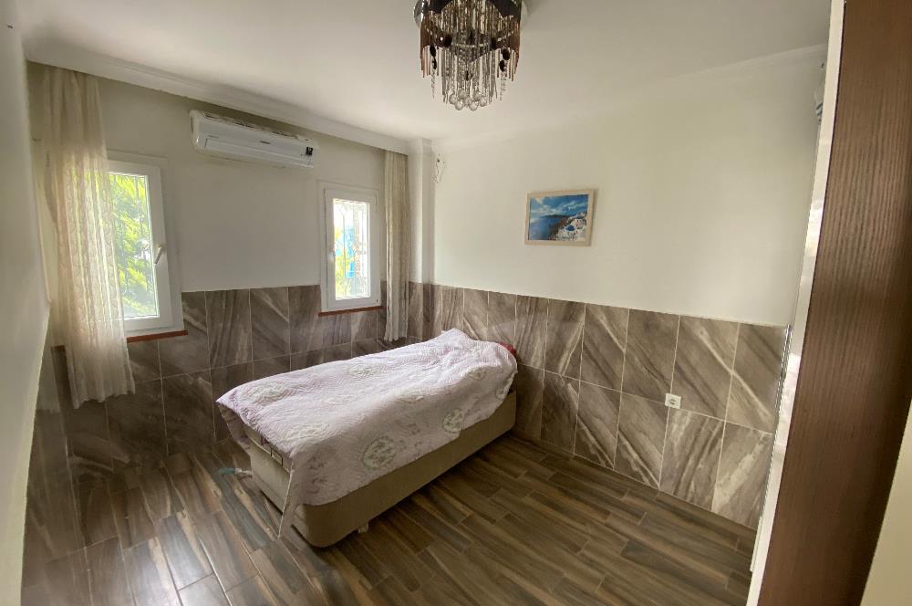 Bodrum Havalimanına Yakın Satılık Havuzlu Site İçinde Bahçe Katı Daire