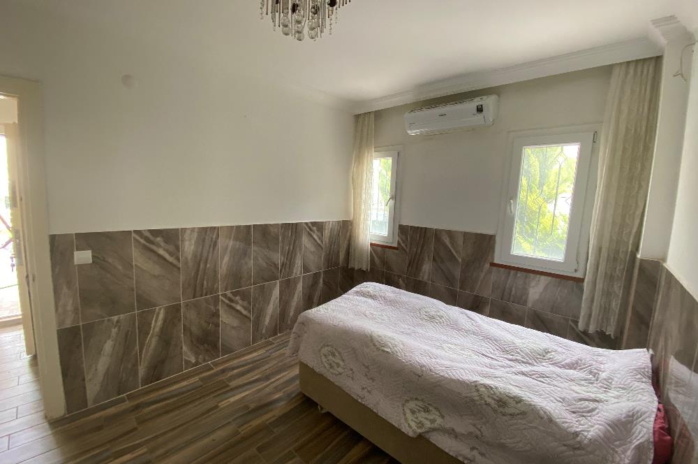 Bodrum Havalimanına Yakın Satılık Havuzlu Site İçinde Bahçe Katı Daire