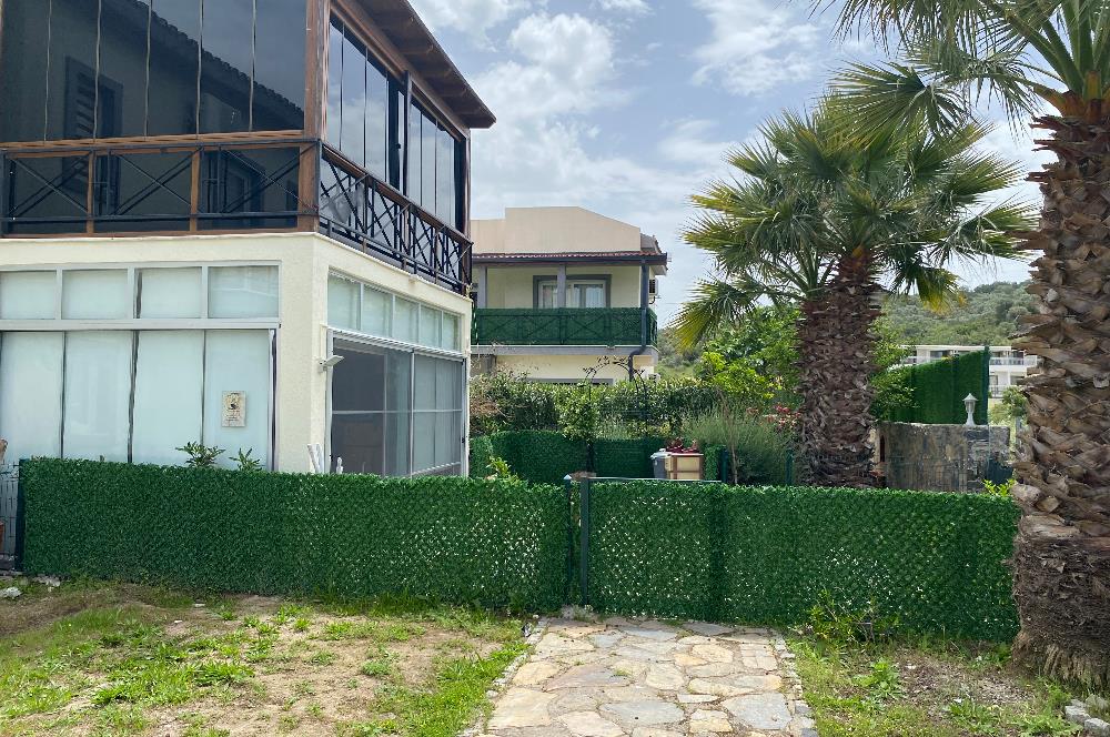 Bodrum Havalimanına Yakın Satılık Havuzlu Site İçinde Bahçe Katı Daire