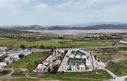 Bodrum Havalimanına Yakın Satılık Havuzlu Site İçinde Bahçe Katı Daire