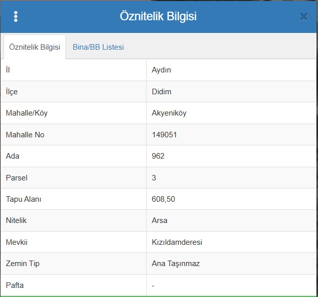 Didim Akyeniköy Seyrantepe 609 m² Villa İmarlı Müstakil Arsa