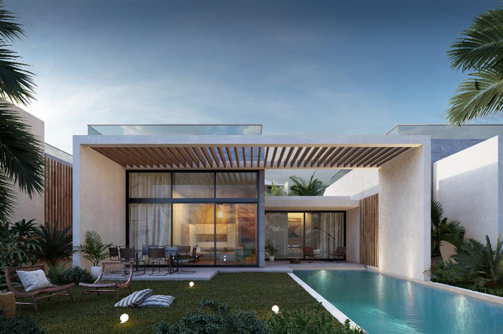 Seafront 1+1 Poolhouse for Sale in the Most Luxurious Project of Esentepe, Kyrenia – North Cyprus