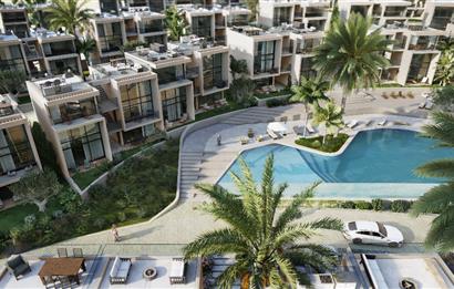 KKTC Girne Esentepe'nin En Lüks Projesinde Site İçerisinde Satılık 1+0 Fırsat Penthouse Stüdyo Daire