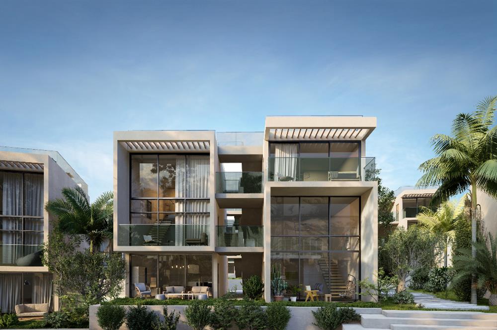 KKTC Girne Esentepe'nin En Lüks Projesinde Site İçerisinde Satılık 1+0 Fırsat Penthouse Stüdyo Daire