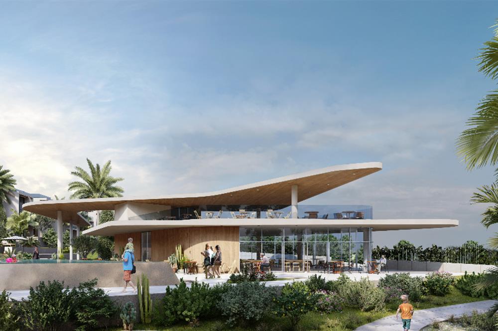 KKTC Girne Esentepe'nin En Lüks Projesinde Site İçerisinde Satılık 1+0 Fırsat Penthouse Stüdyo Daire