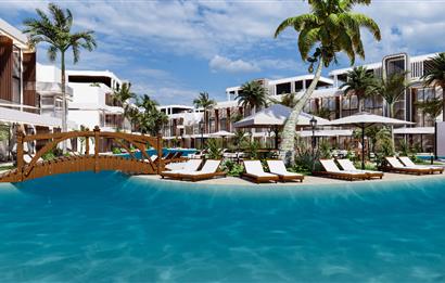 Kıbrıs İskele Long Beach’te Satılık Lüks 1+1 Daireler