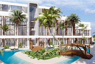 Kıbrıs İskele Long Beach’te Satılık Lüks Stüdyo Daireler