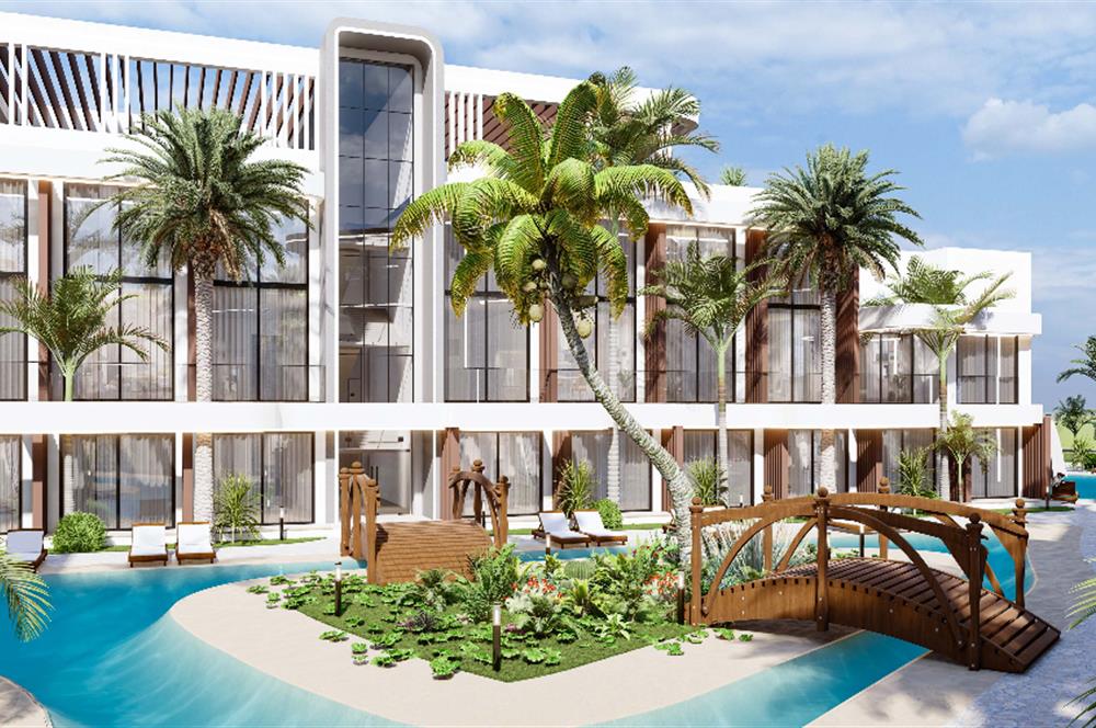 Kıbrıs İskele Long Beach’te Satılık Lüks 1+1 Daireler