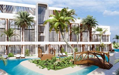 Kıbrıs İskele Long Beach’te Satılık Lüks 1+1 Daireler