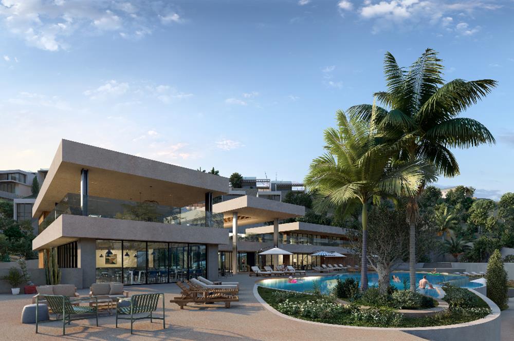 Seafront 1+1 Poolhouse for Sale in the Most Luxurious Project of Esentepe, Kyrenia – North Cyprus