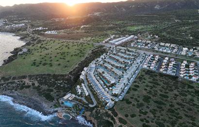 KKTC Girne Esentepe'nin En Lüks Projesinde Site İçerisinde Satılık 1+0 Fırsat Penthouse Stüdyo Daire