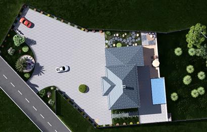 Kocaeli Gebze Ahatlı-5800m2 Arsa İçinde Akıllı Sistem Lüks Villa