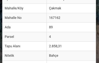 Balıkesir Dursunbey'de fırsat Tarla
