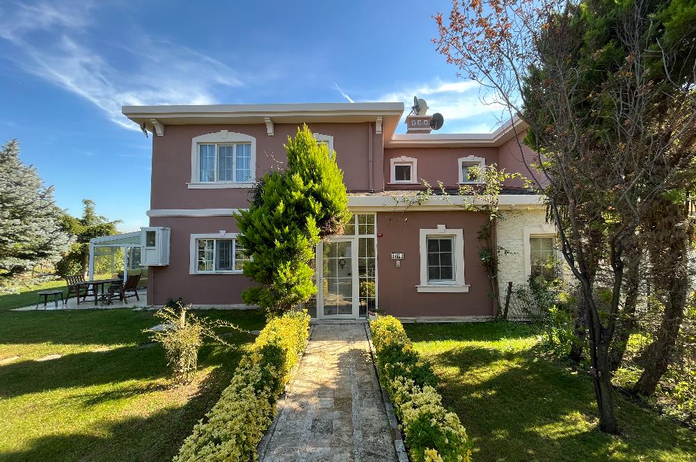 CENTURY 21'DEN 2 DÖNÜM ARAZİ İÇİNDE ŞÖMİNELİ KIŞ BAHÇELİ 4+1
