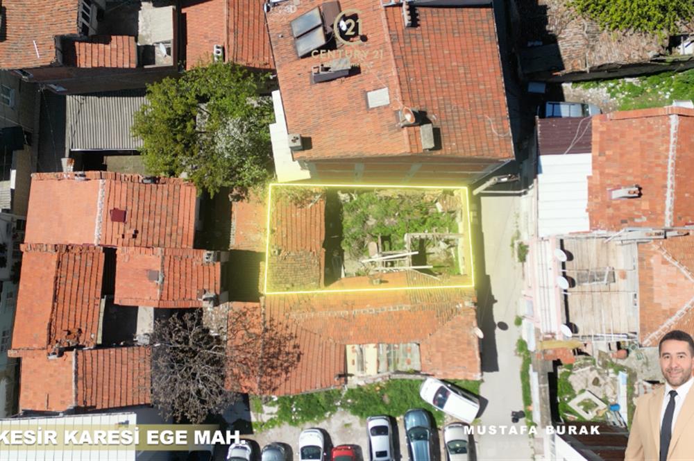 C21 BAL'DAN EGE MAH// ÜÇ KAT İMARLI// 71 M2 TABAN OTURUMLU ARSA