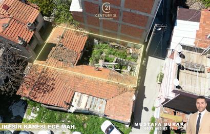 C21 BAL'DAN EGE MAH// ÜÇ KAT İMARLI// 71 M2 TABAN OTURUMLU ARSA