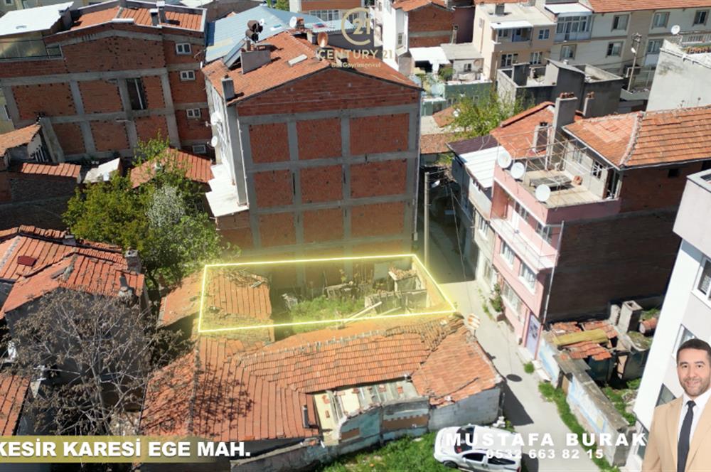 C21 BAL'DAN EGE MAH// ÜÇ KAT İMARLI// 71 M2 TABAN OTURUMLU ARSA