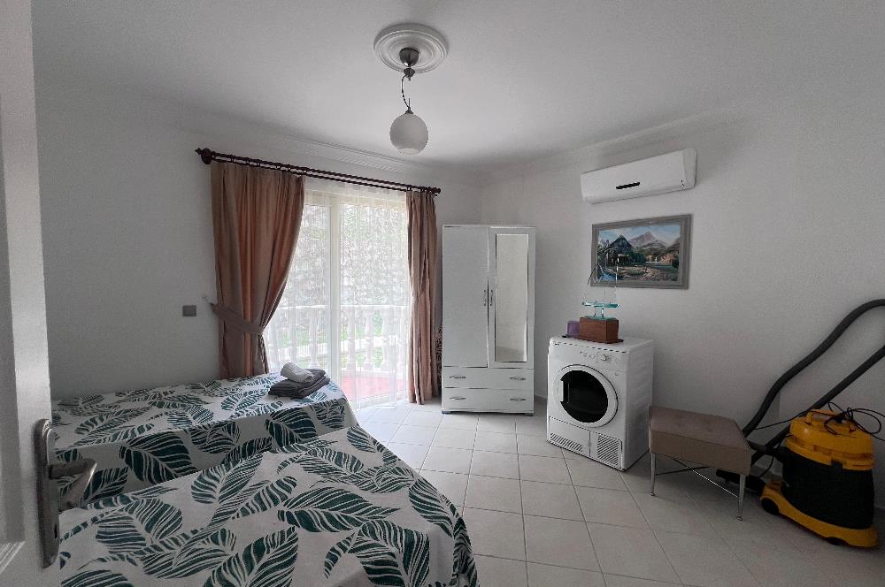 Bodrum Adabükü Turkuaz Sitesinde Eşyalı 2+1 Bahçe Katı Daire