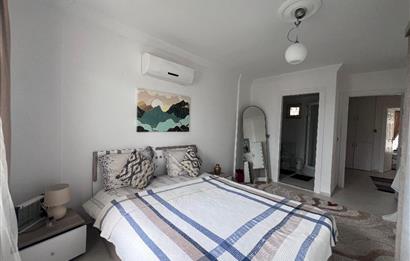 Bodrum Adabükü Turkuaz Sitesinde Eşyalı 2+1 Bahçe Katı Daire