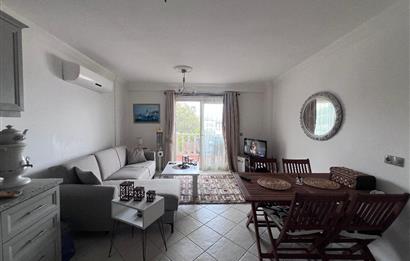 Bodrum Adabükü Turkuaz Sitesinde Eşyalı 2+1 Bahçe Katı Daire