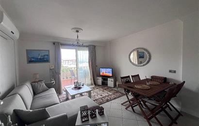 Bodrum Adabükü Turkuaz Sitesinde Eşyalı 2+1 Bahçe Katı Daire
