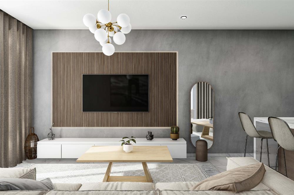 Kıbrıs İskele Long Beach’te Satılık Lüks Stüdyo Daireler
