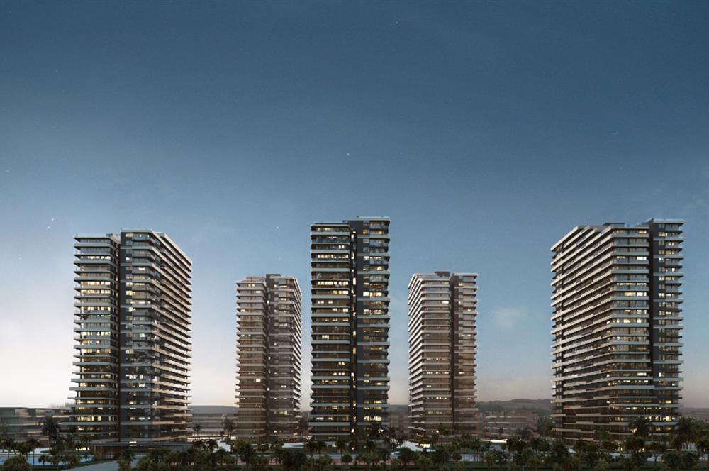 Kıbrıs İskele'nin En İyi Projesi Grand Sapphire Blu'da Ödeme Planlı Satılık 3+1 Penthouse Daire