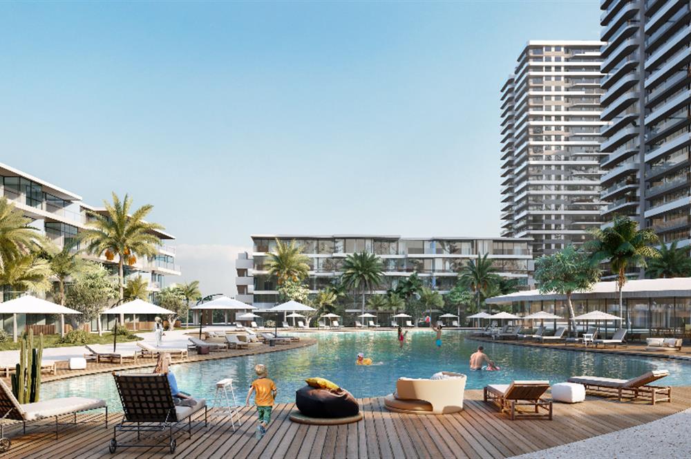 Kıbrıs İskele'nin En İyi Projesi Grand Sapphire Blu'da Ödeme Planlı Satılık Fırsat Stüdyo Daire