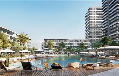 Kıbrıs İskele'nin En İyi Projesi Grand Sapphire Blu'da Ödeme Planlı Satılık Fırsat 1+1 Daire
