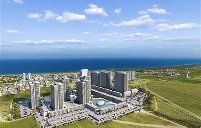Kıbrıs İskele'nin En İyi Projesi Grand Sapphire Blu'da Ödeme Planlı Satılık Fırsat Stüdyo Daire