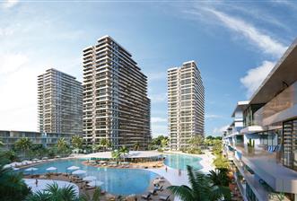 Kıbrıs İskele'nin En İyi Projesi Grand Sapphire Blu'da Ödeme Planlı Satılık Fırsat 1+1 Daire