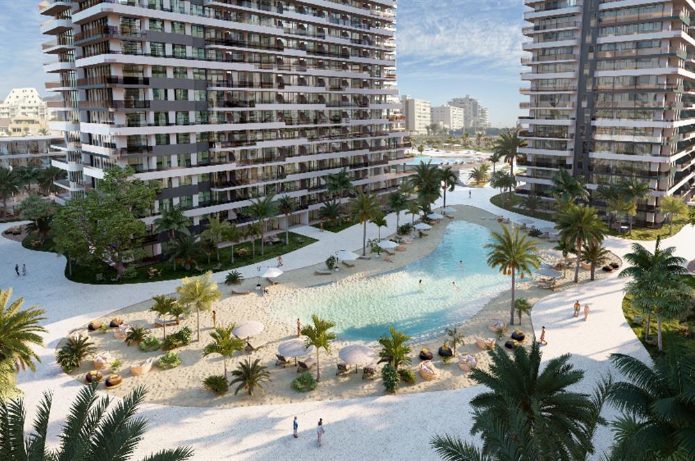 Kıbrıs İskele'nin En İyi Projesi Grand Sapphire Blu'da Ödeme Planlı Satılık 3+1 Penthouse Daire