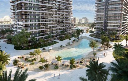Kıbrıs İskele'nin En İyi Projesi Grand Sapphire Blu'da Ödeme Planlı Satılık 3+1 Penthouse Daire