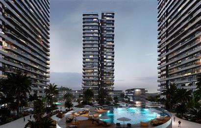 Kıbrıs İskele'nin En İyi Projesi Grand Sapphire Blu'da Ödeme Planlı Satılık 3+1 Penthouse Daire