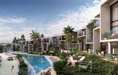 KKTC Girne Esentepe'nin En Lüks Projesinde Site İçerisinde Satılık 2+1 Loft Penthouse Daire