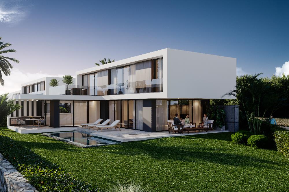 Kıbrıs Girne Çatalköy'de Satılık Ultra Lüks 4+1 Villa