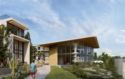 KKTC Girne Esentepe'nin En Lüks Projesinde Site İçerisinde Satılık 2+1 Loft Poolhouse