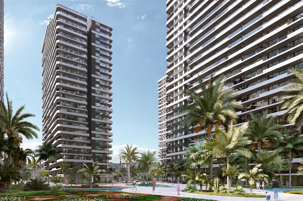 Kıbrıs İskele'nin En İyi Projesi Grand Sapphire Blu'da Ödeme Planlı Satılık 4+1 Penthouse Daire