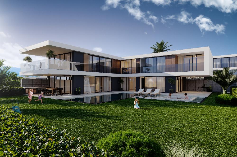 Kıbrıs Girne Çatalköy'de Satılık Ultra Lüks 4+1 Villa