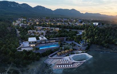 KKTC Girne Esentepe'nin En Lüks Projesinde Site İçerisinde Satılık 1+1 Loft Daire