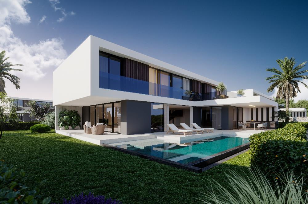 Kıbrıs Girne Çatalköy'de Satılık Ultra Lüks 4+1 Villa