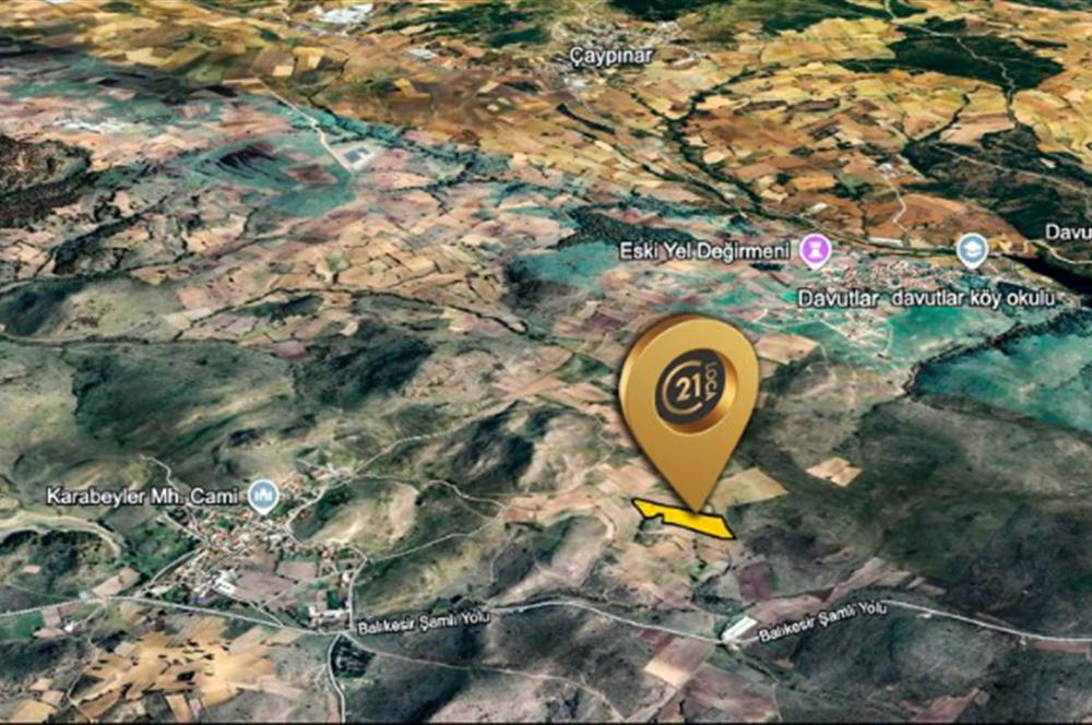 C21 LOCA'DAN BALIKESİR KARABEYLER'DE TARLA 