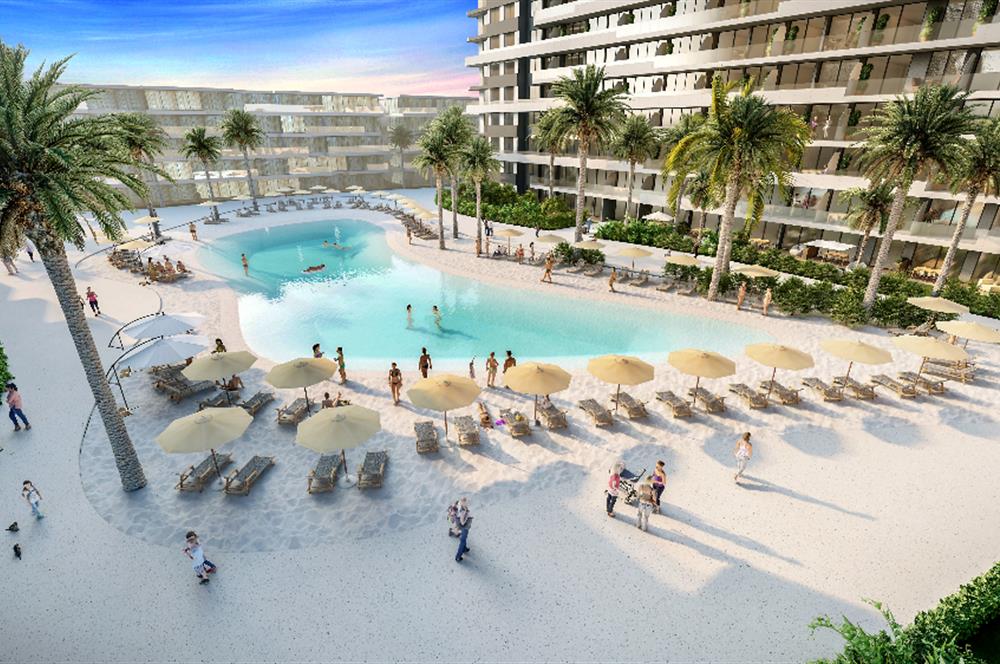 Kıbrıs İskele'nin En İyi Projesi Grand Sapphire Blu'da Ödeme Planlı Satılık Fırsat 1+1 Daire
