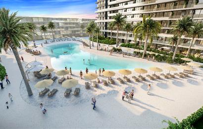 Kıbrıs İskele'nin En İyi Projesi Grand Sapphire Blu'da Ödeme Planlı Satılık Fırsat 1+1 Daire