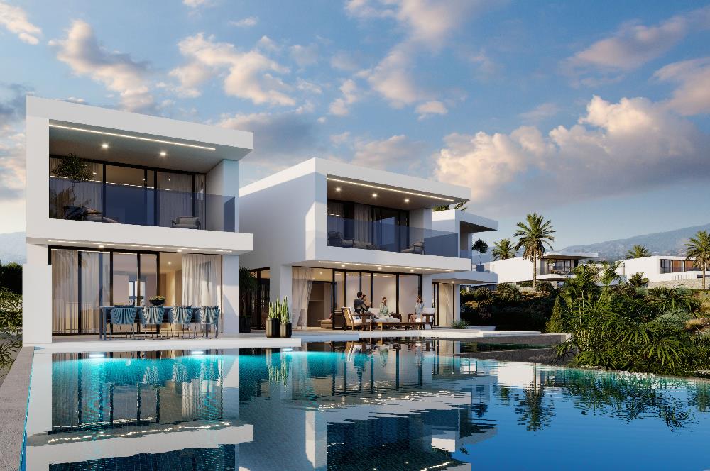 Kıbrıs Girne Çatalköy'de Satılık Ultra Lüks 4+1 Villa