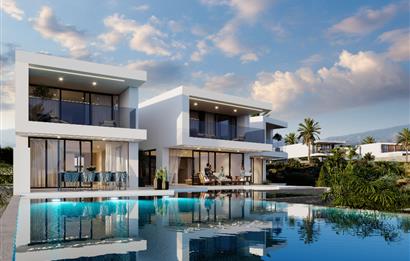 Kıbrıs Girne Çatalköy'de Satılık Ultra Lüks 4+1 Villa