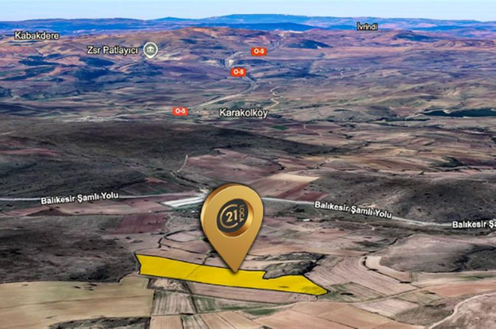 C21 LOCA'DAN BALIKESİR KARABEYLER'DE TARLA 
