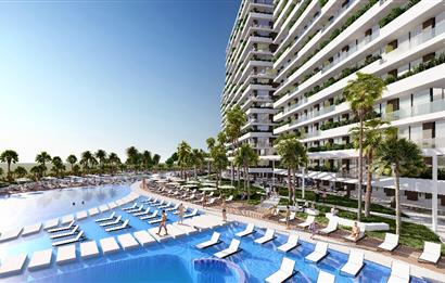 Kıbrıs İskele'nin En Prestijli Projesi F Blokta Satılık 2+1 Penthouse Daireler