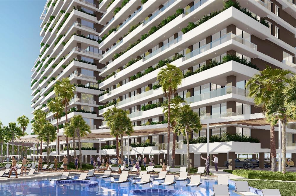Kıbrıs İskele'nin En Prestijli Projesi F Blokta Satılık 2+1 Penthouse Daireler